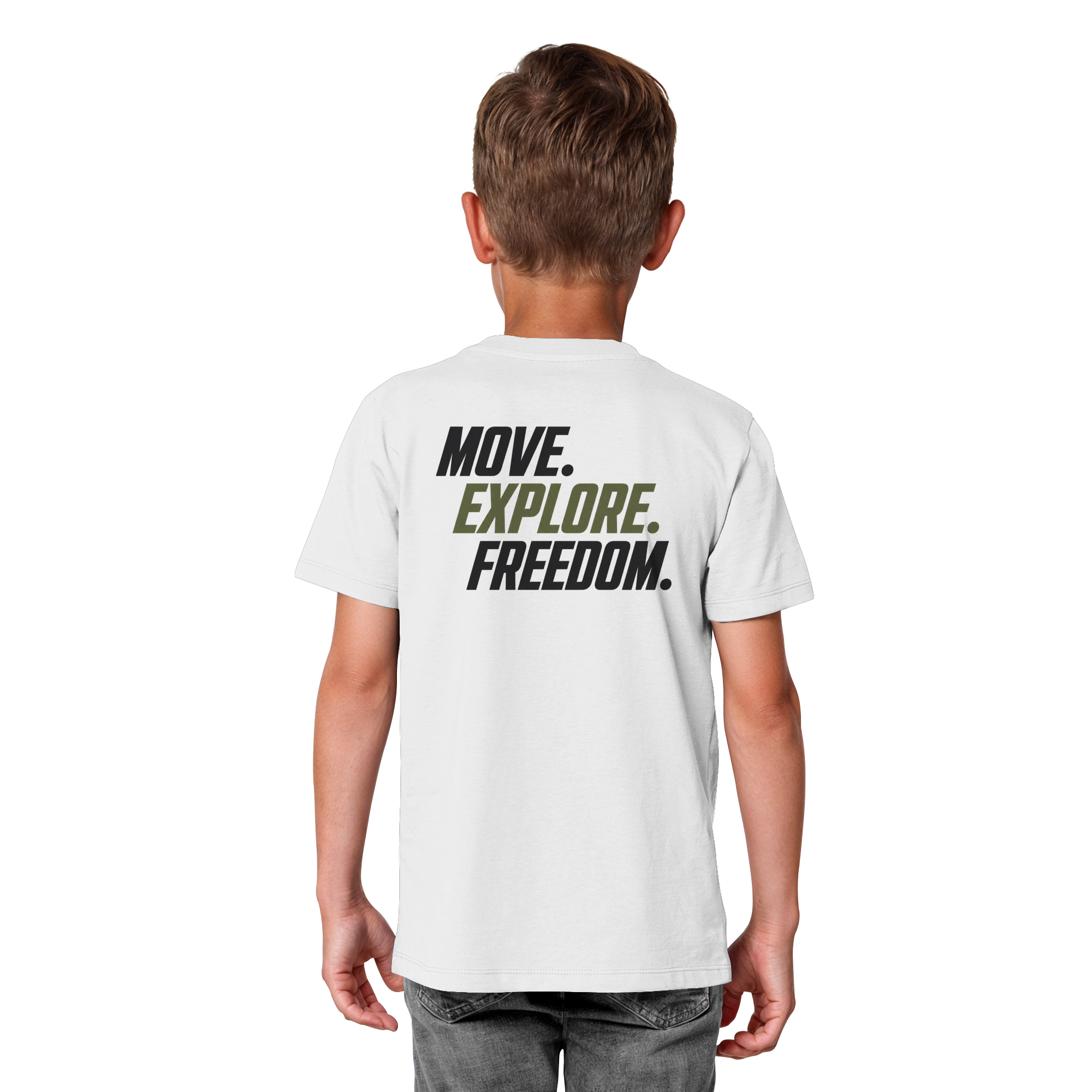 Kids T-Shirt - Move.Explore.Freedom