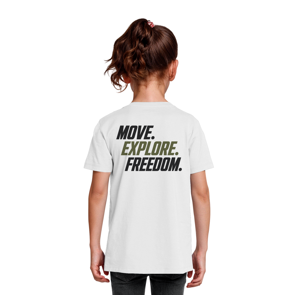 Kids T-Shirt - Move.Explore.Freedom
