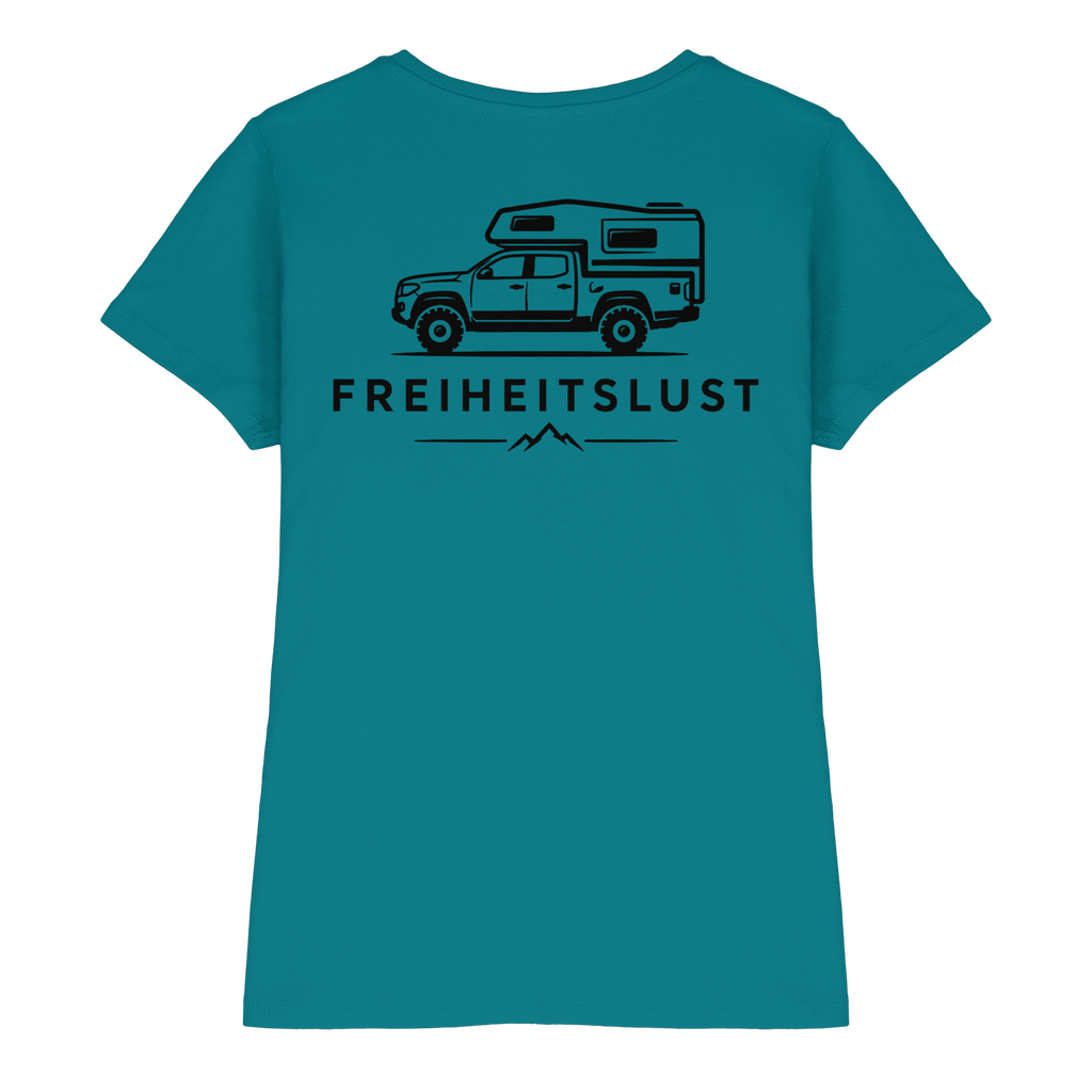 Offroad Camper Damen Shirt - Freiheitslust