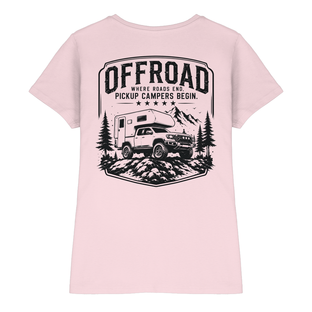 Offroad Camper Damen Shirt - Where Roads End