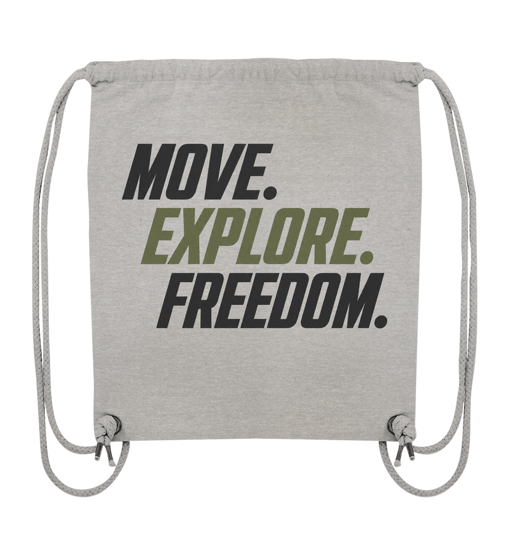 Organic Gym-Bag mit Logo - Travel & Sport