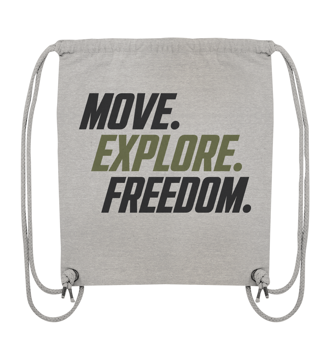 Organic Gym-Bag mit Logo - Travel & Sport