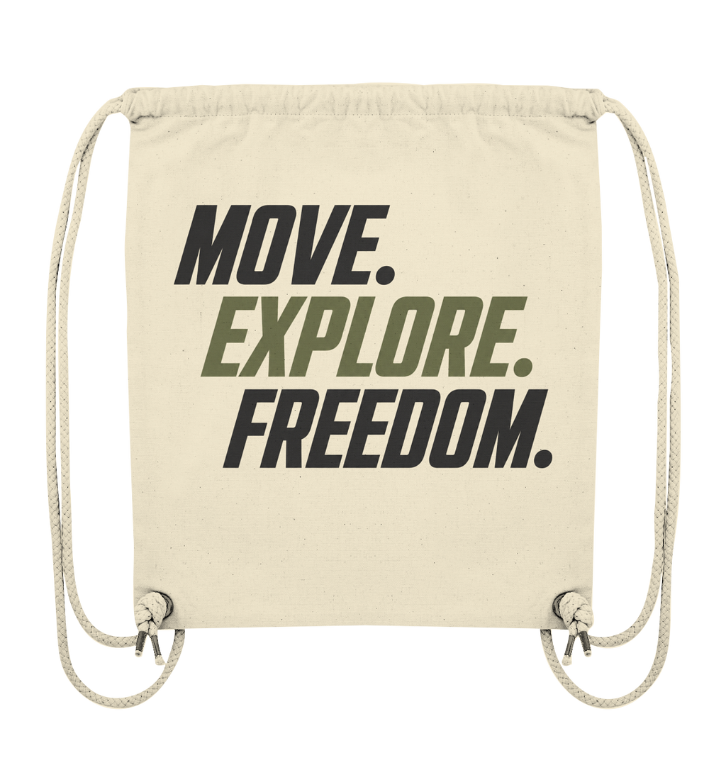 Organic Gym-Bag mit Logo - Travel & Sport