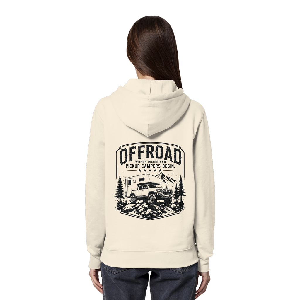 Offroad Camper Unisex Hoodie - Where Roads End