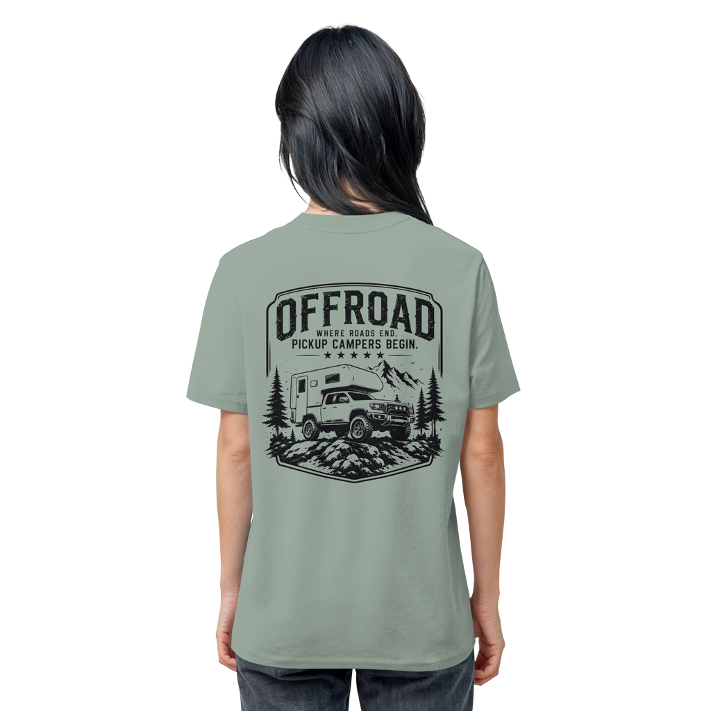 Offroad Camper T-Shirt - Where Roads End