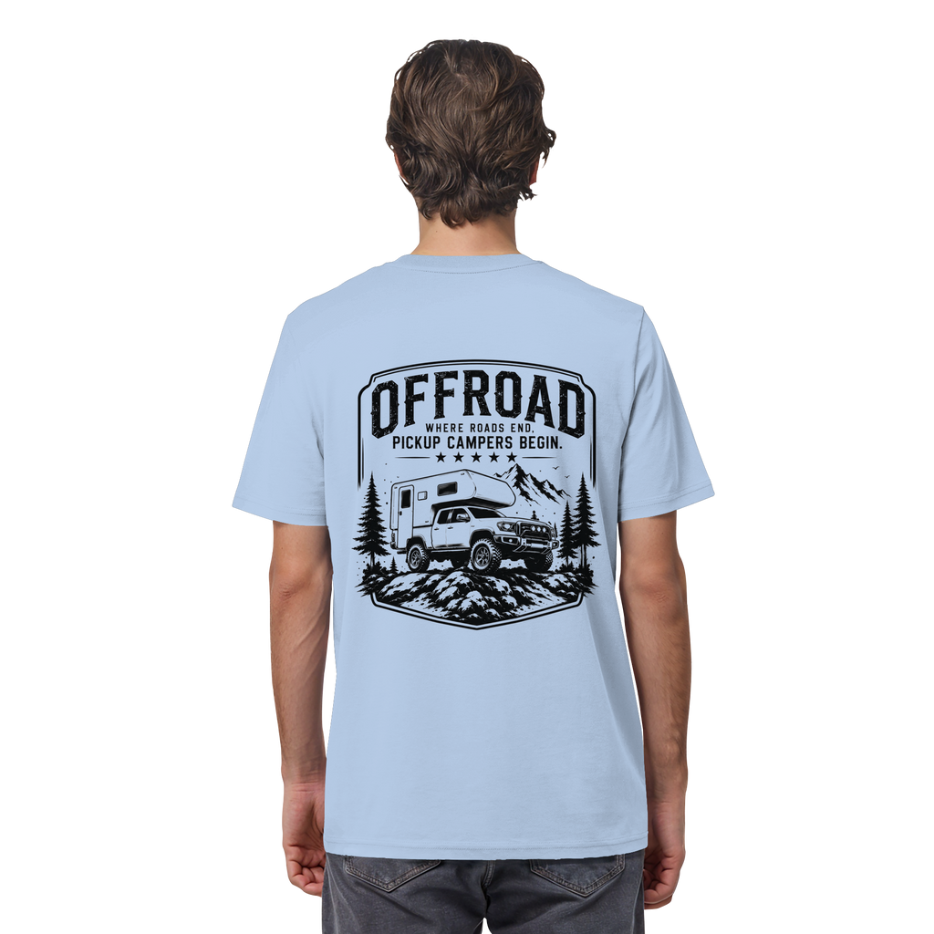 Offroad Camper T-Shirt - Where Roads End