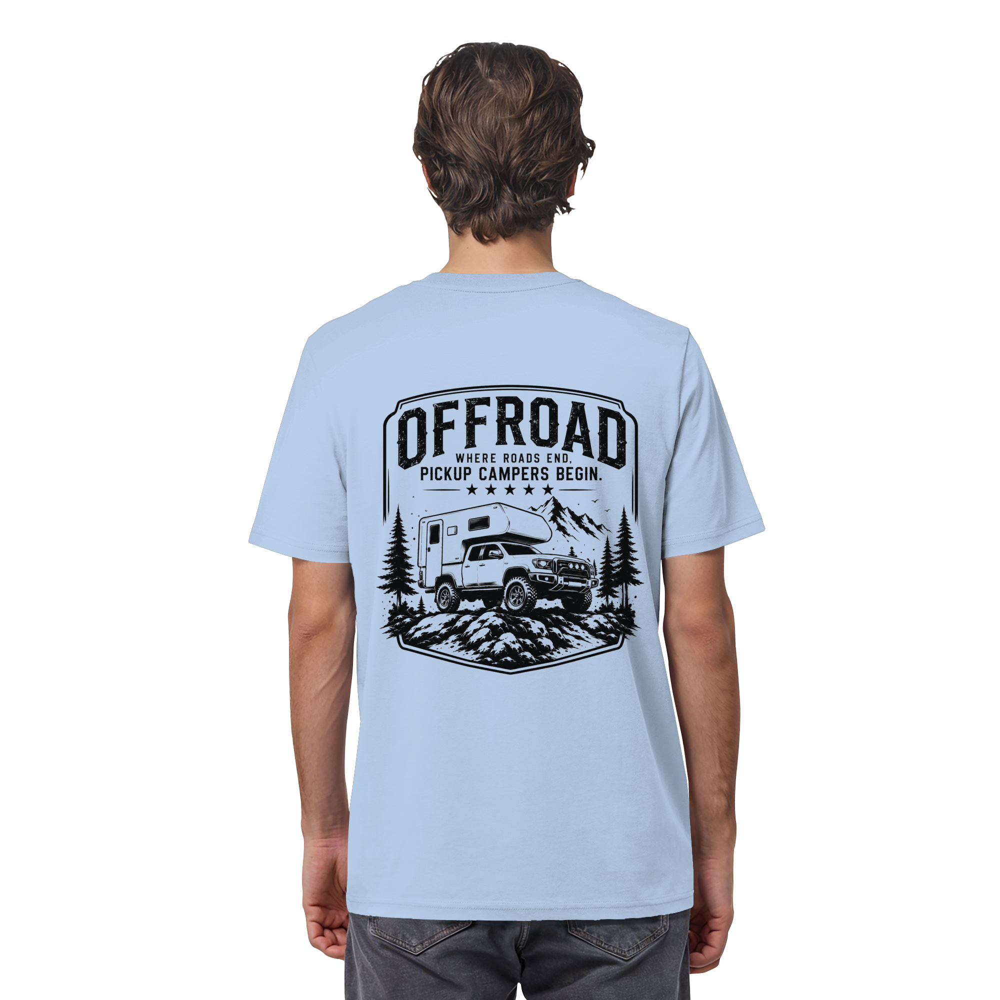 Offroad Camper T-Shirt - Where Roads End