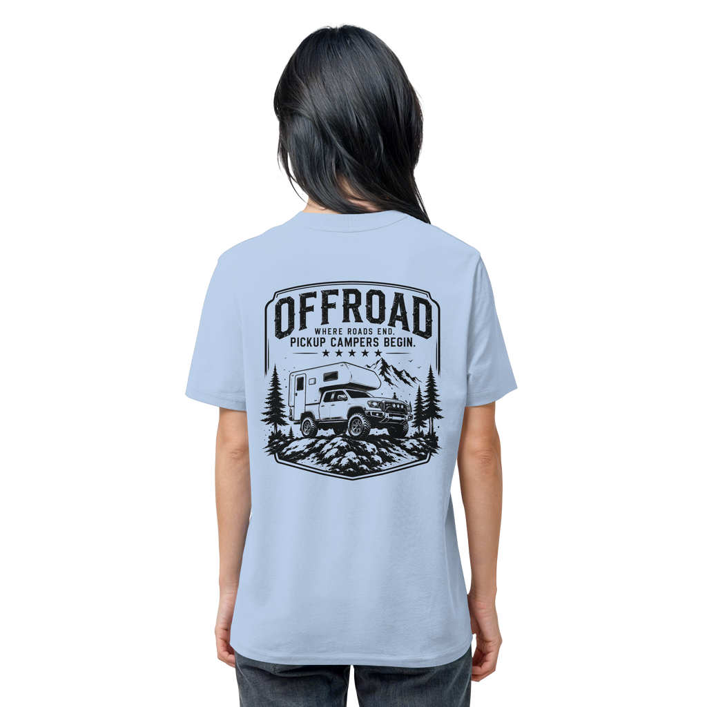 Offroad Camper T-Shirt - Where Roads End