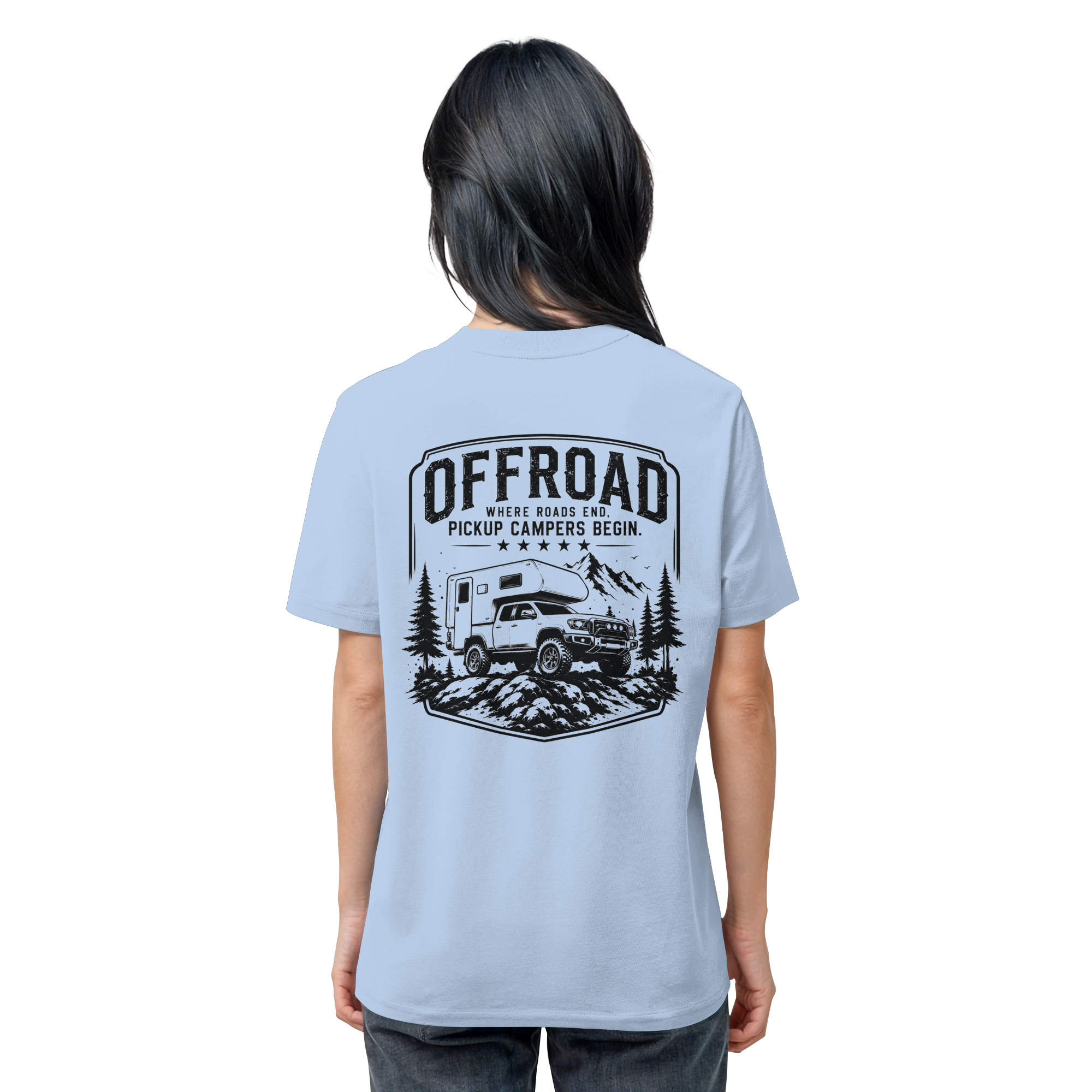 Offroad Camper T-Shirt - Where Roads End