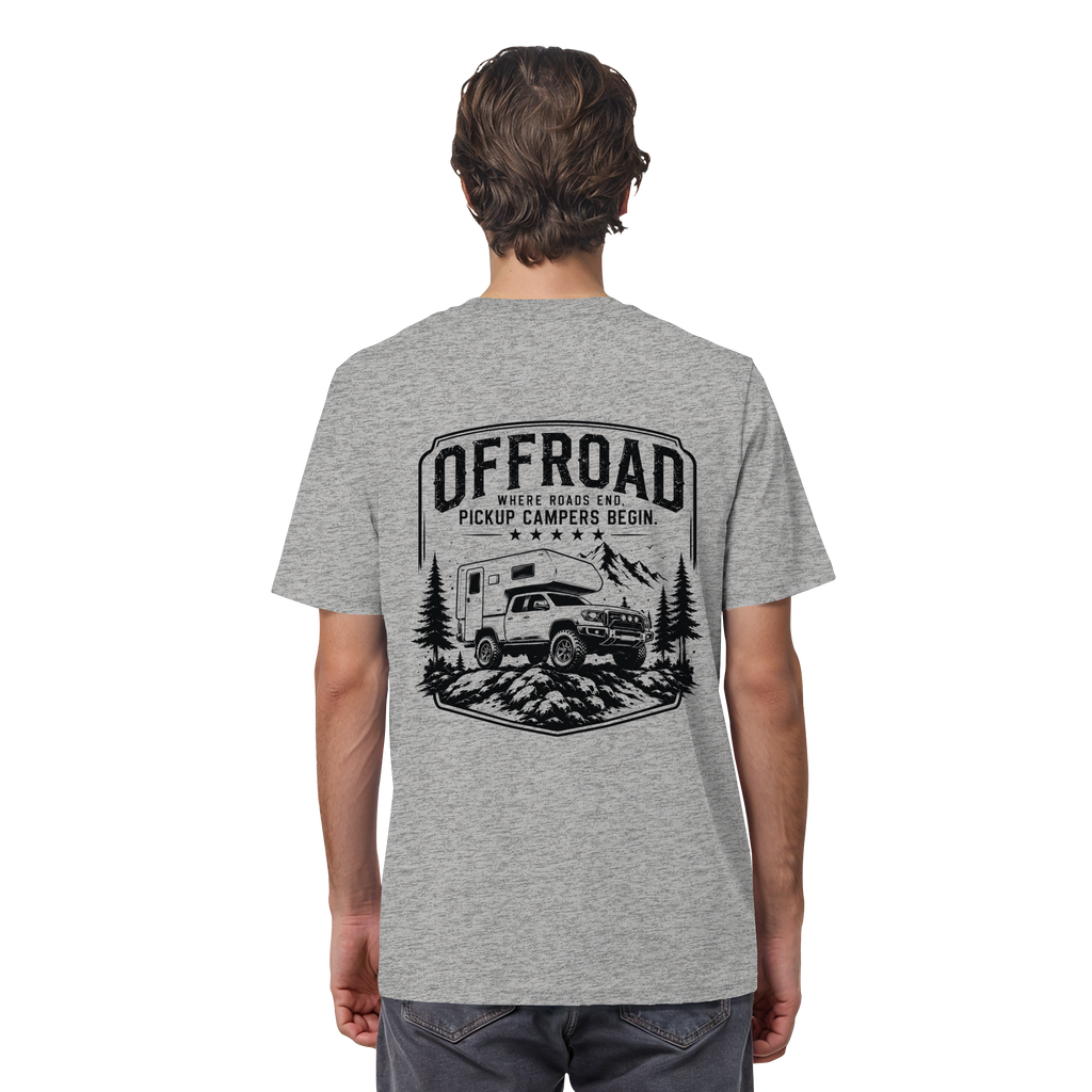 Offroad Camper T-Shirt - Where Roads End