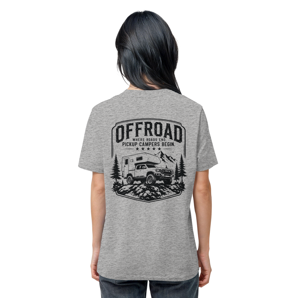 Offroad Camper T-Shirt - Where Roads End