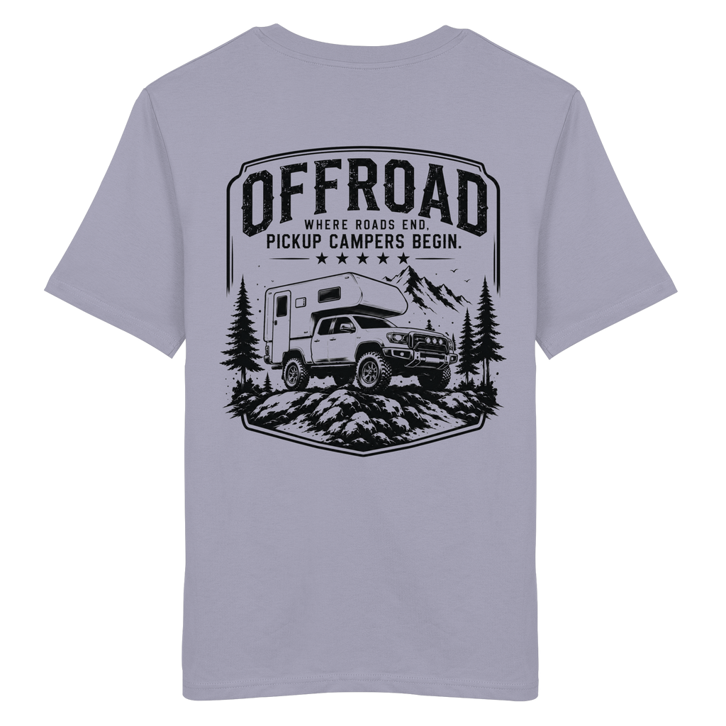 Offroad Camper T-Shirt - Where Roads End