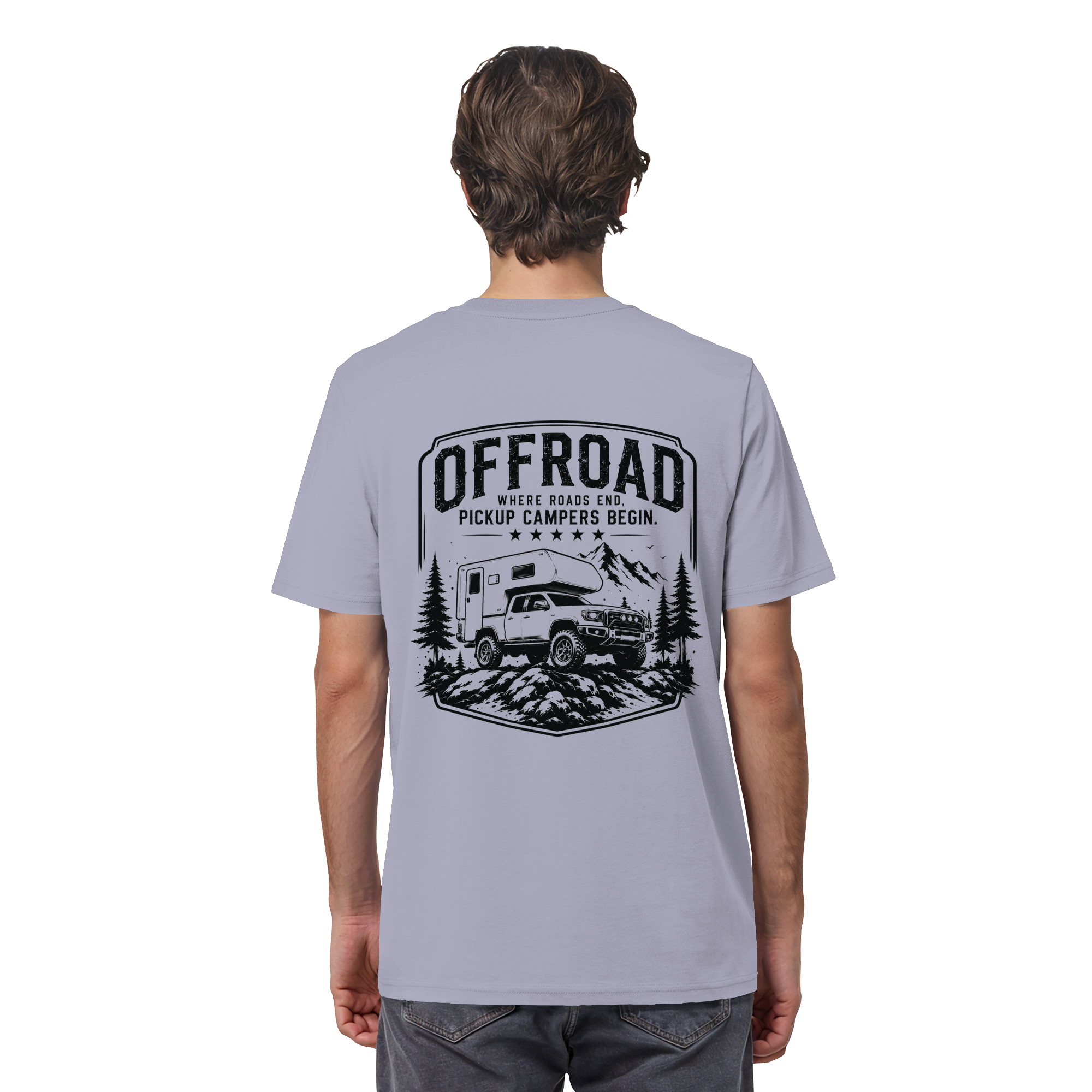 Offroad Camper T-Shirt - Where Roads End