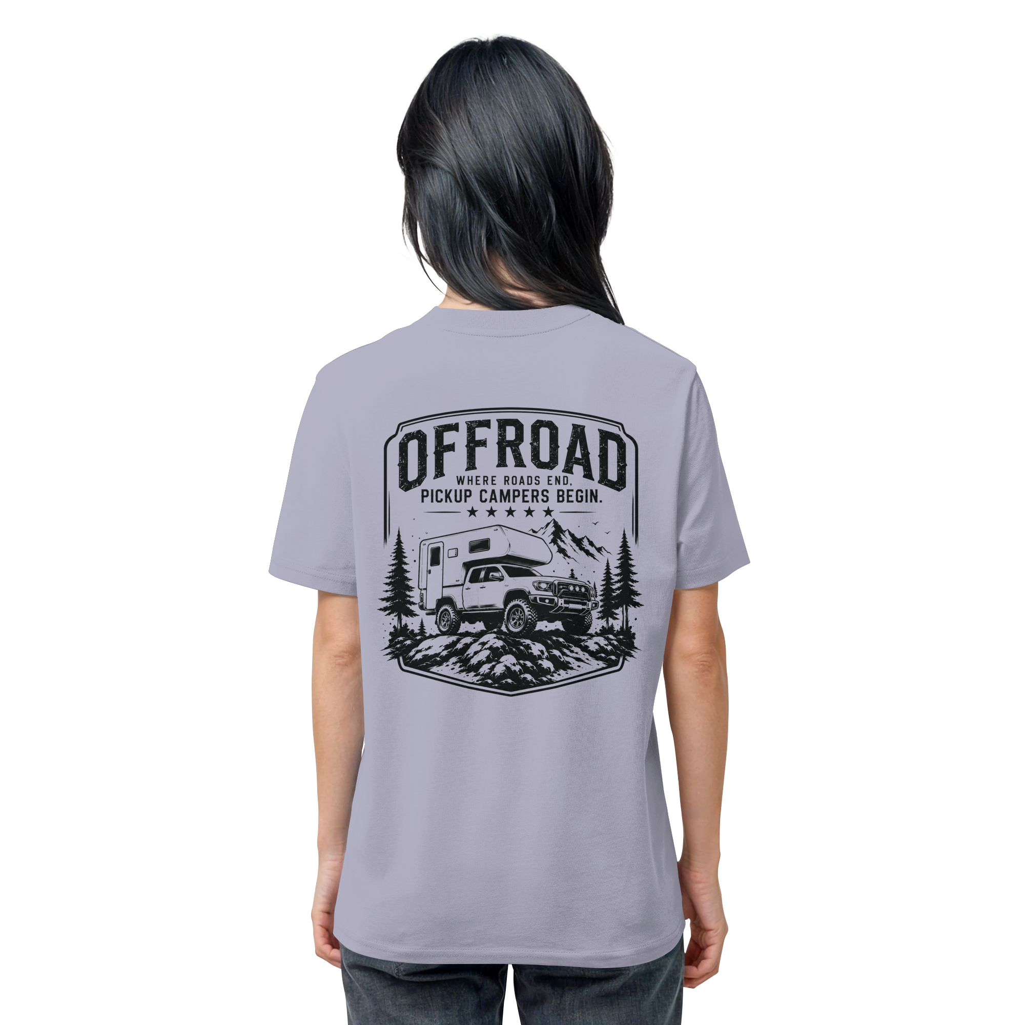Offroad Camper T-Shirt - Where Roads End