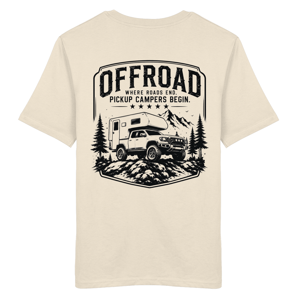 Offroad Camper T-Shirt - Where Roads End