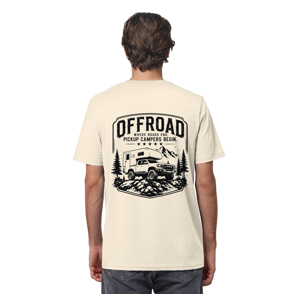 Offroad Camper T-Shirt - Where Roads End