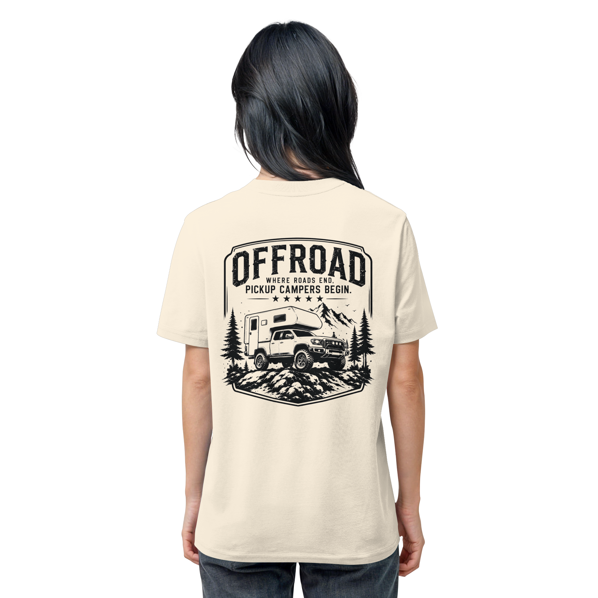 Offroad Camper T-Shirt - Where Roads End