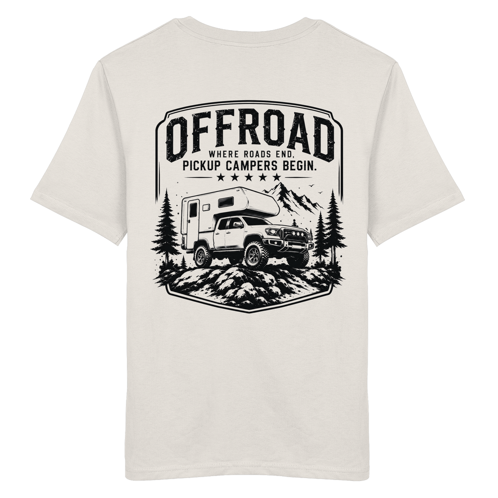 Offroad Camper T-Shirt - Where Roads End