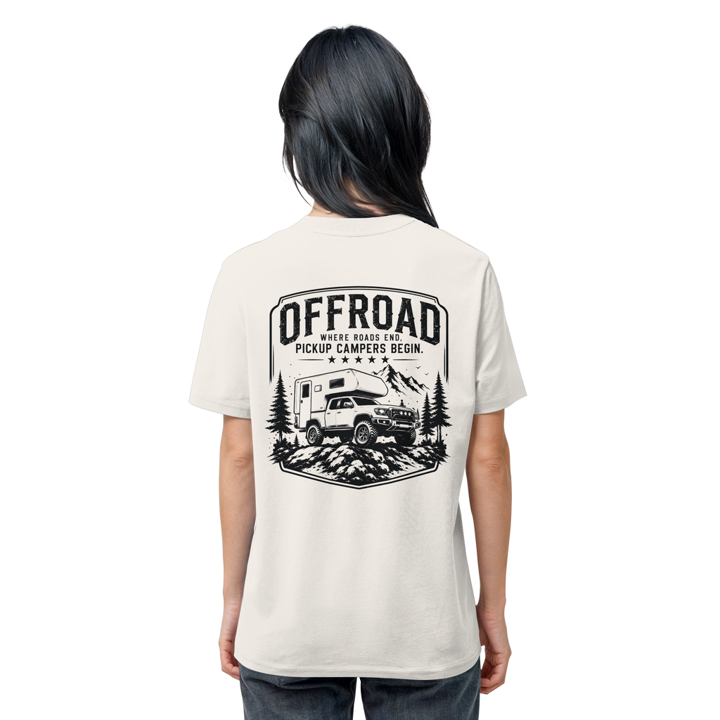 Offroad Camper T-Shirt - Where Roads End