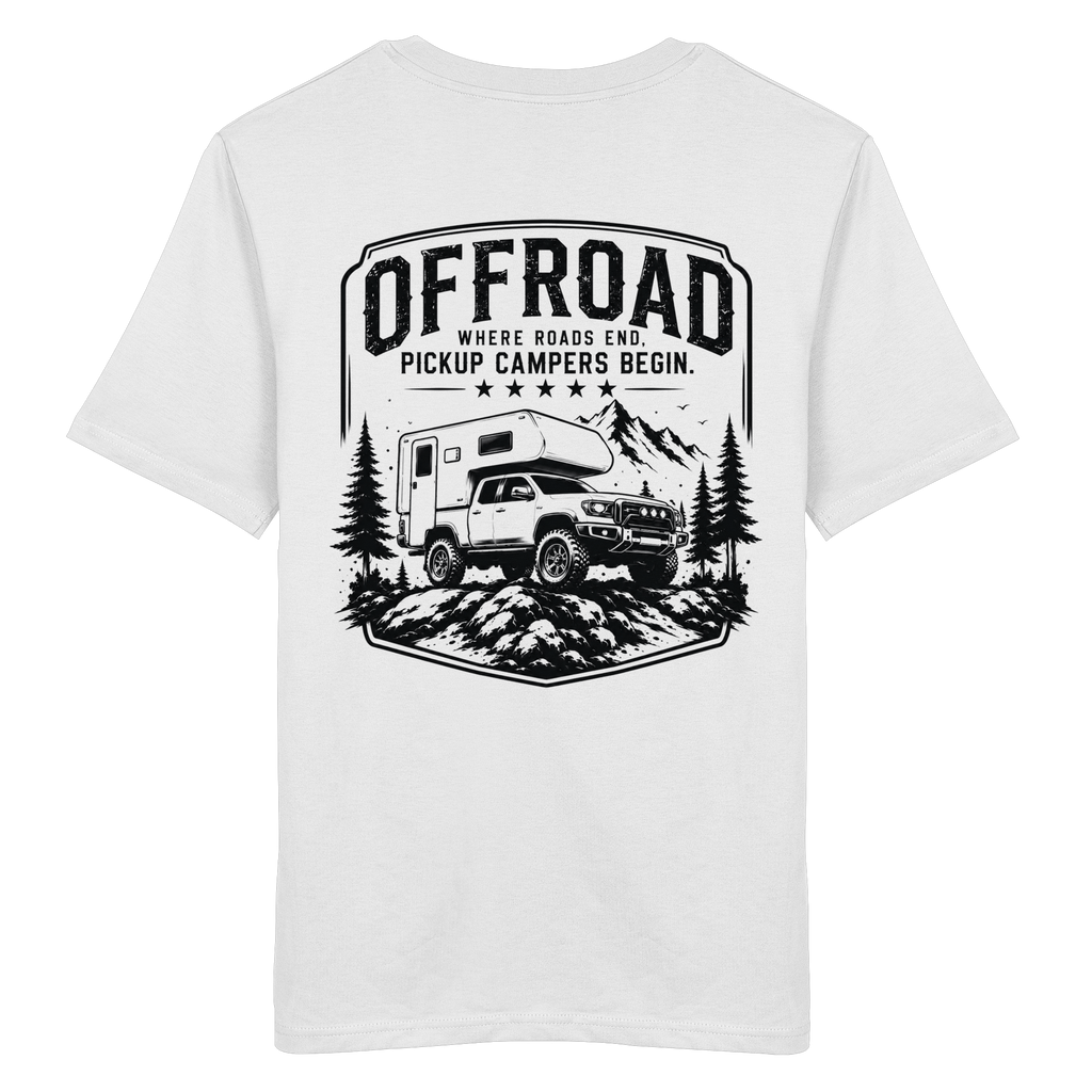 Offroad Camper T-Shirt - Where Roads End