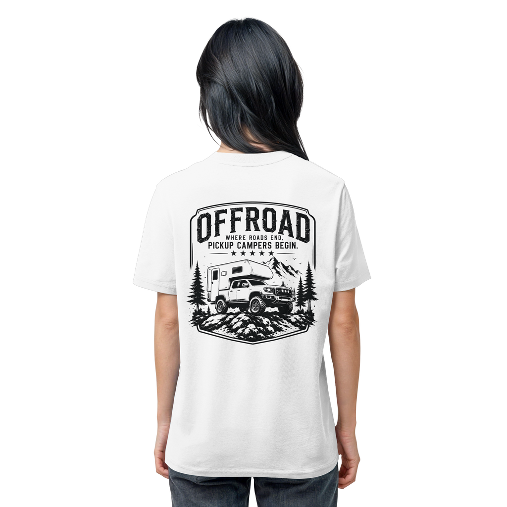 Offroad Camper T-Shirt - Where Roads End