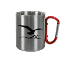 Edelstahl Tasse mit Logo - Break