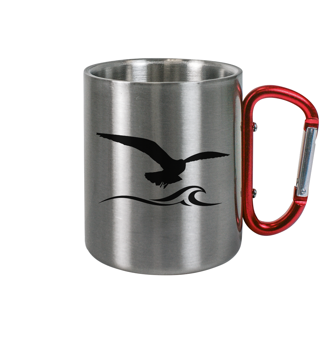 Edelstahl Tasse mit Logo - Break