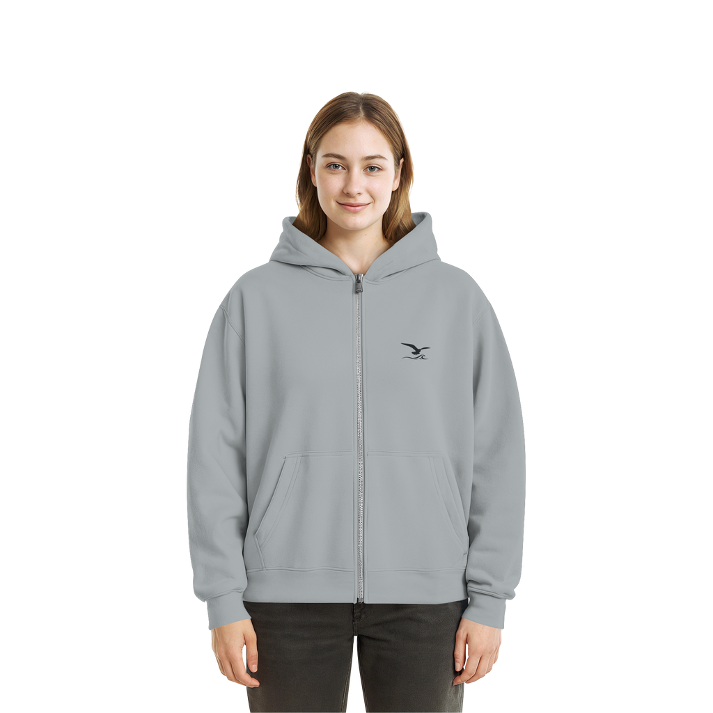 Fluffy Zipper mit Stick - Comfy
