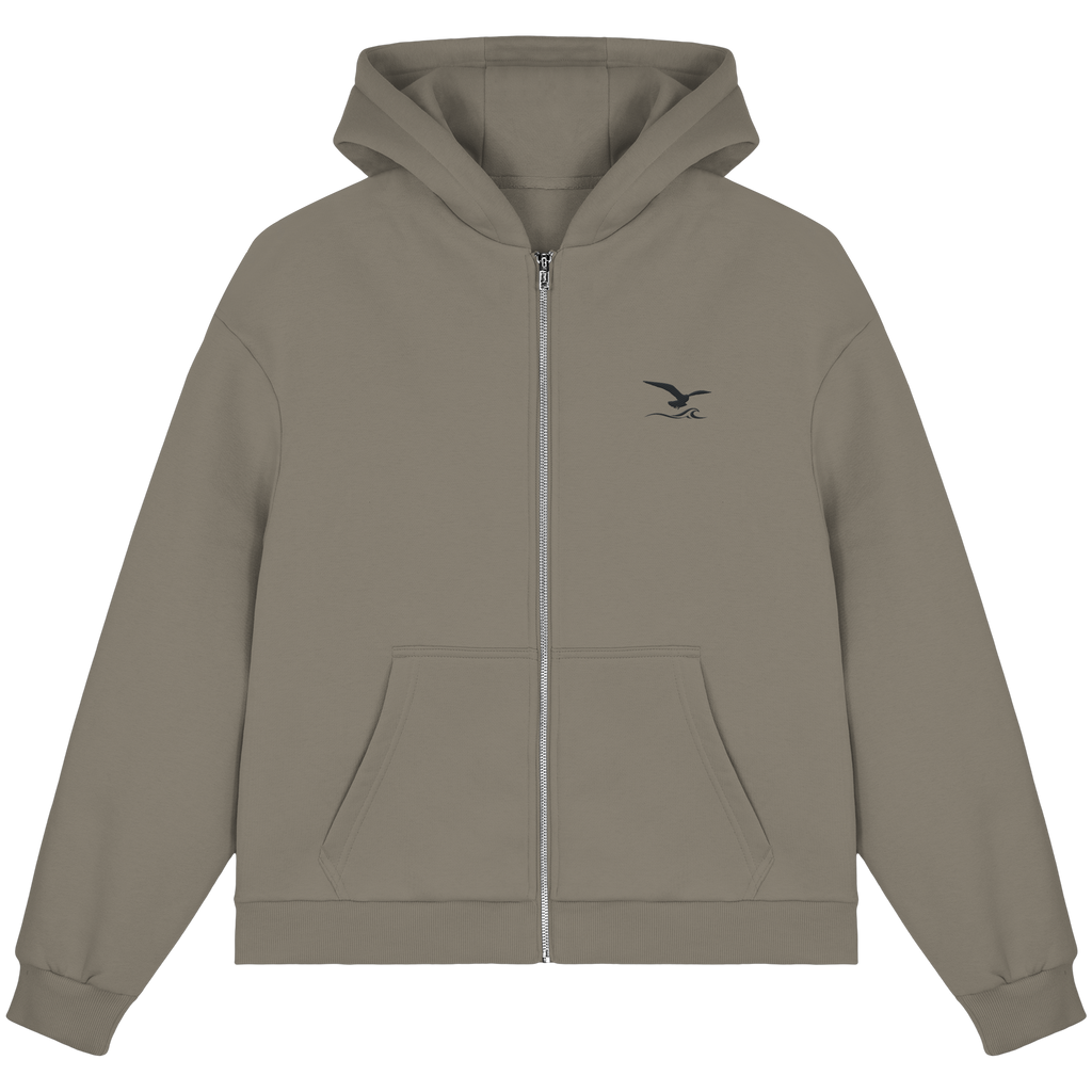 Fluffy Zipper mit Stick - Comfy