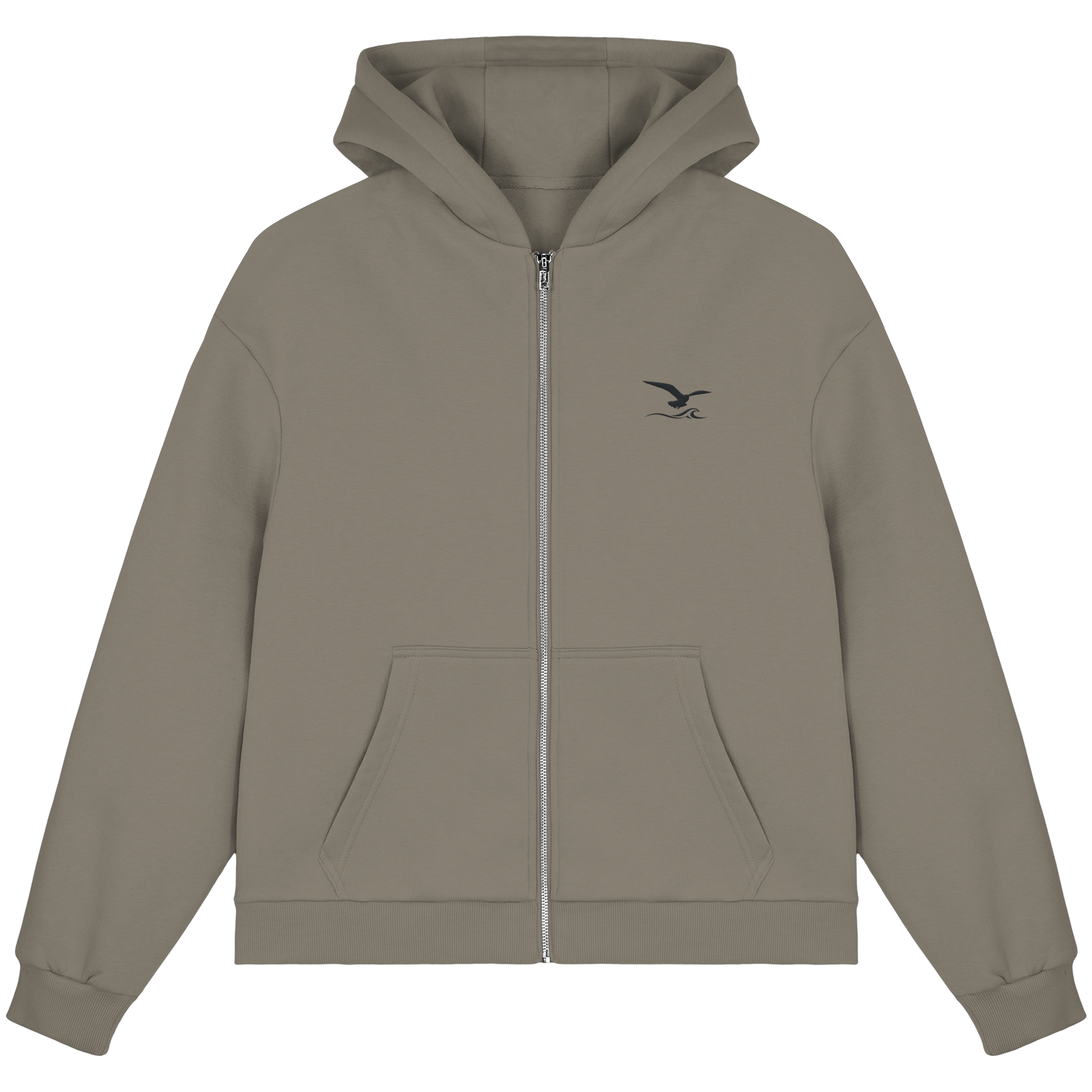 Fluffy Zipper mit Stick - Comfy