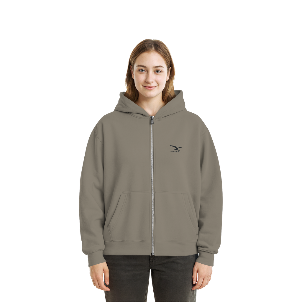 Fluffy Zipper mit Stick - Comfy