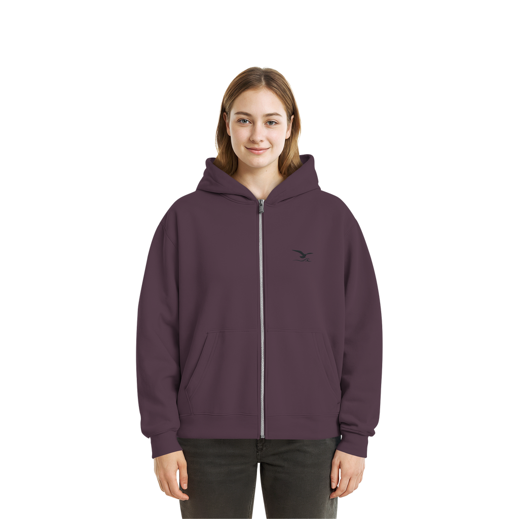Fluffy Zipper mit Stick - Comfy