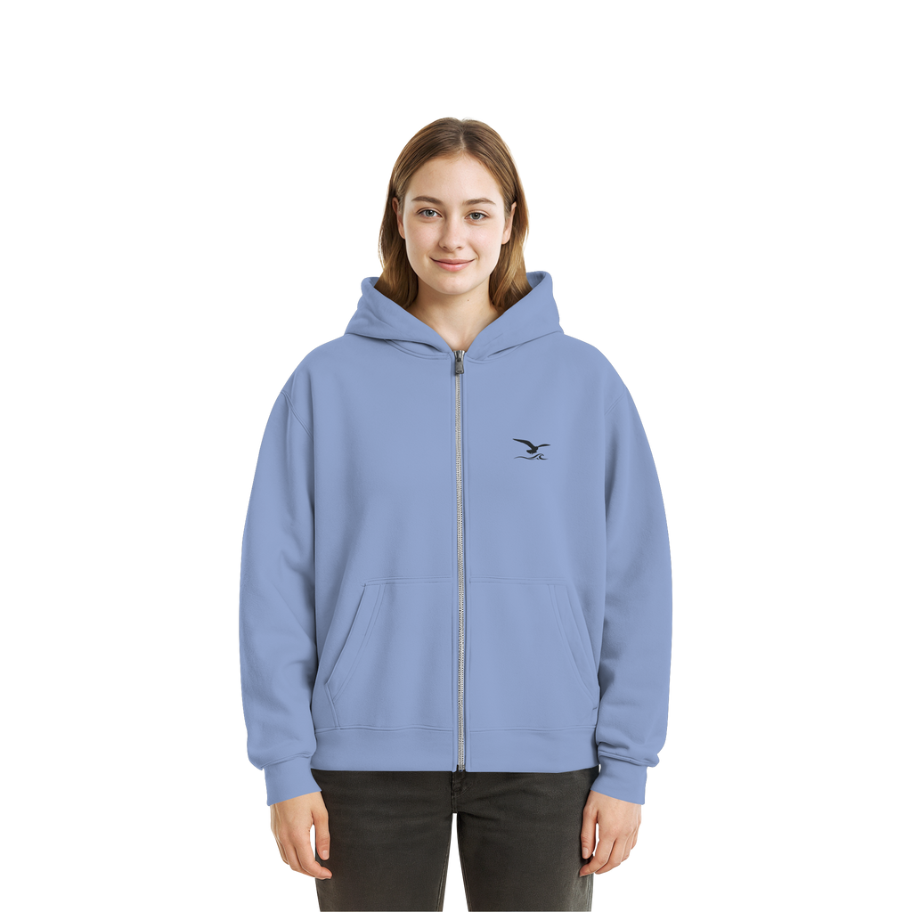 Fluffy Zipper mit Stick - Comfy