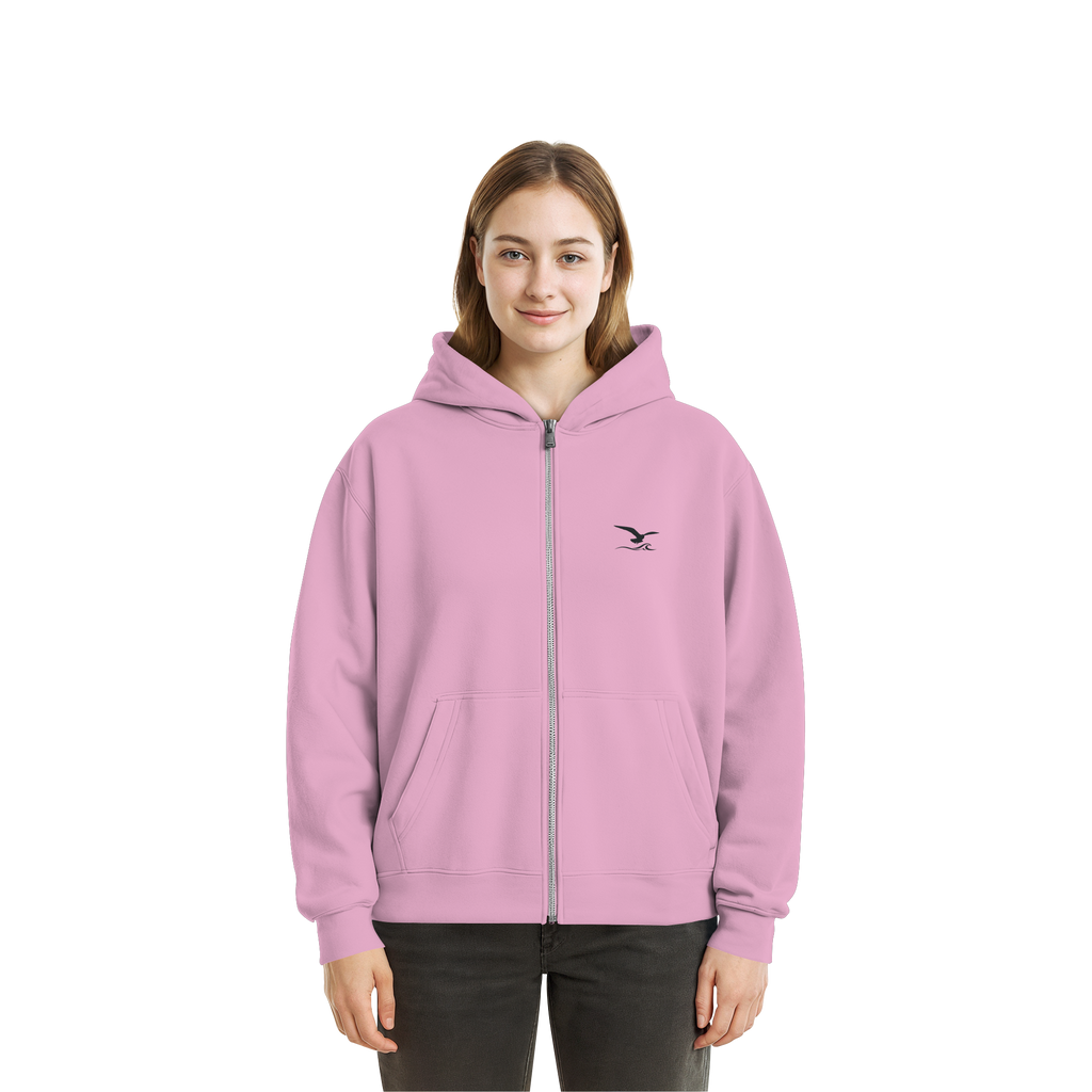 Fluffy Zipper mit Stick - Comfy