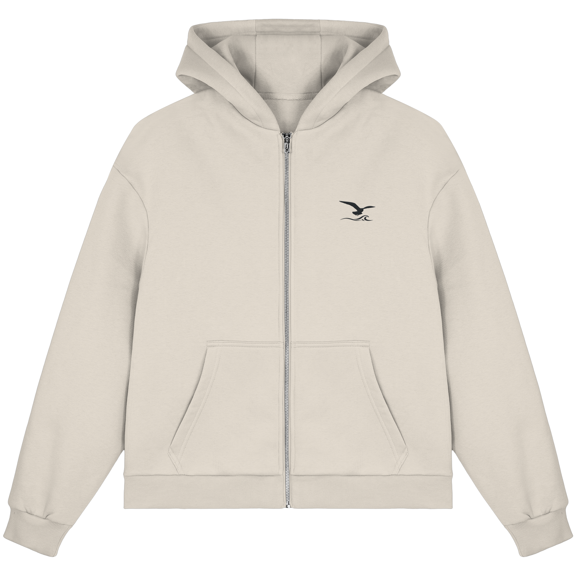 Fluffy Zipper mit Stick - Comfy