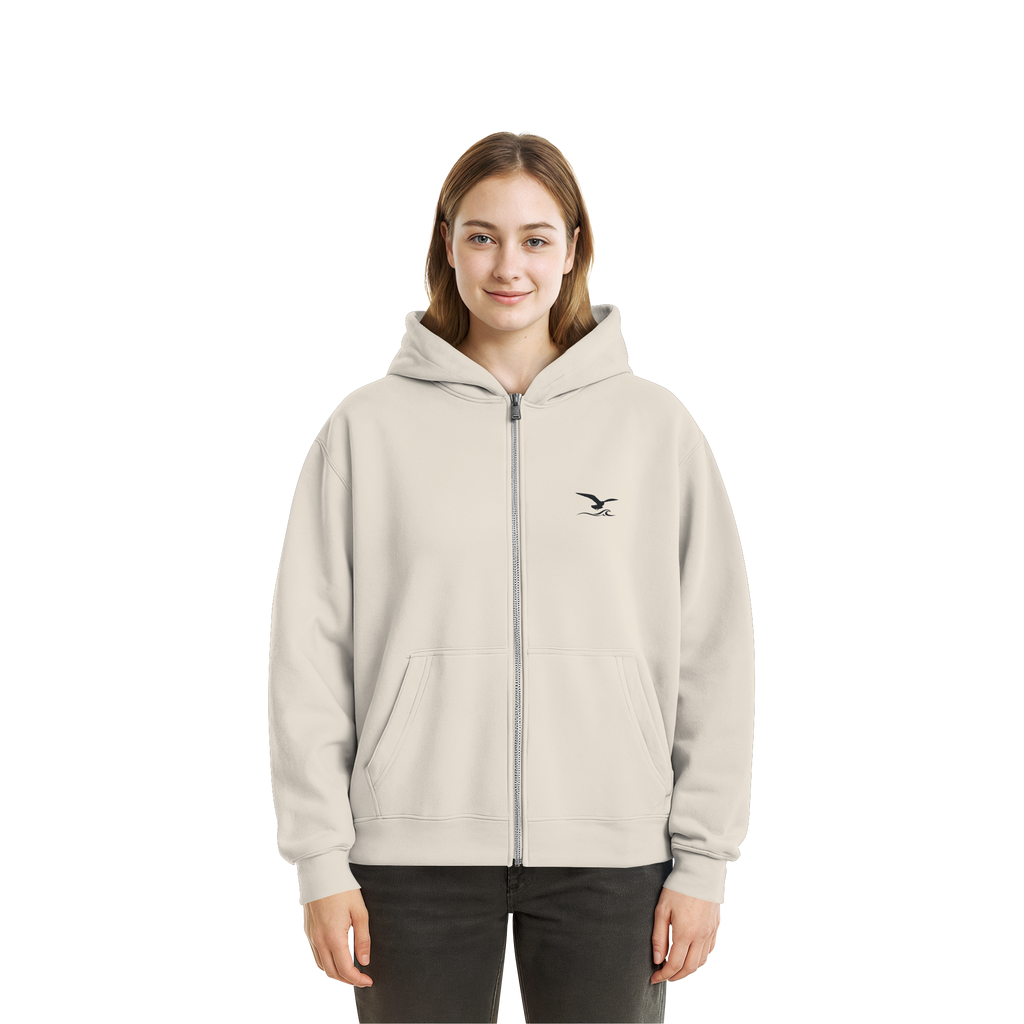 Fluffy Zipper mit Stick - Comfy