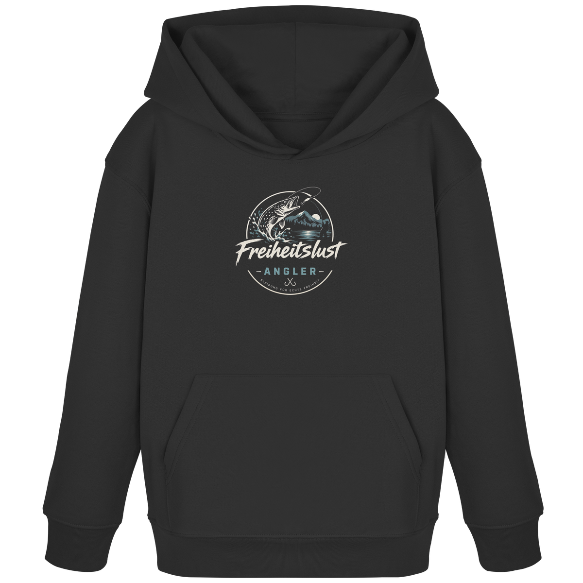 Freiheitslust Fishing - Kids Organic Hoodie