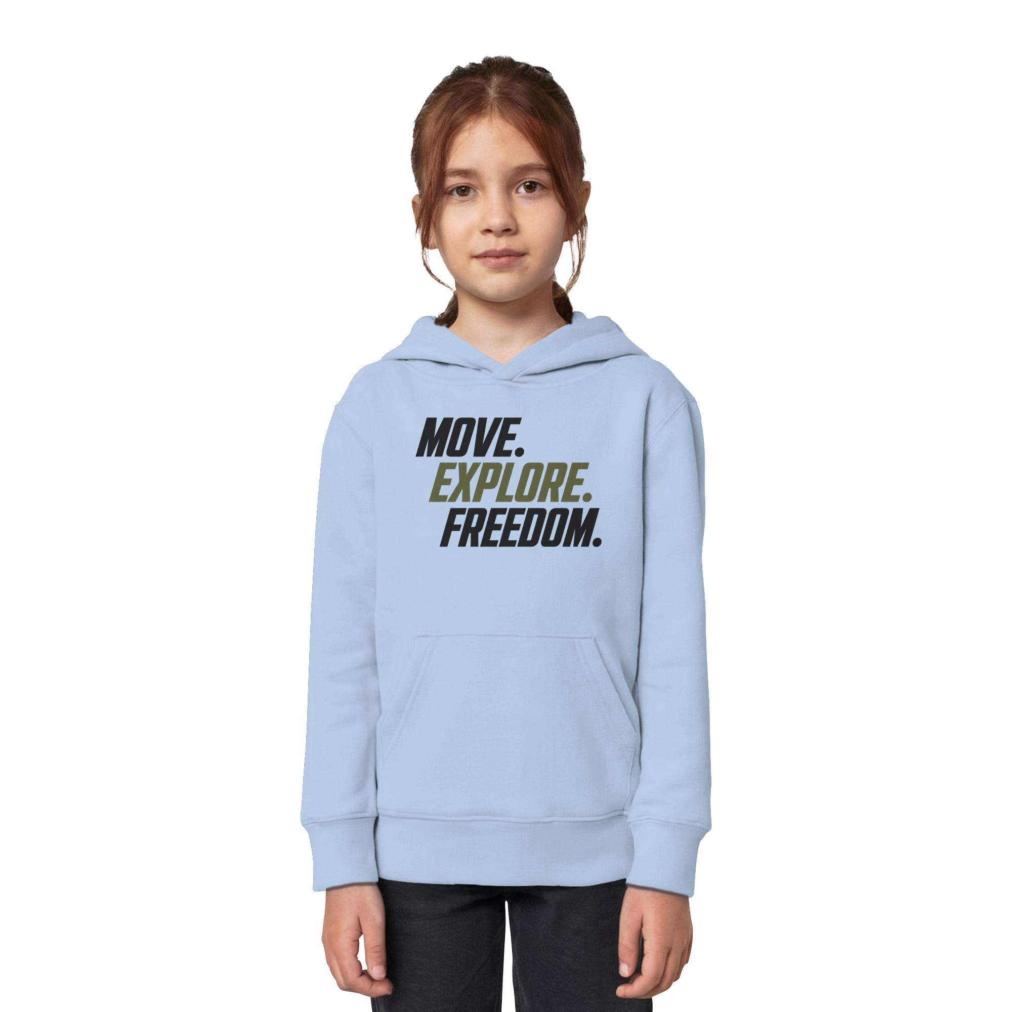 Kids Hoodie - Move.Explore.Freedom