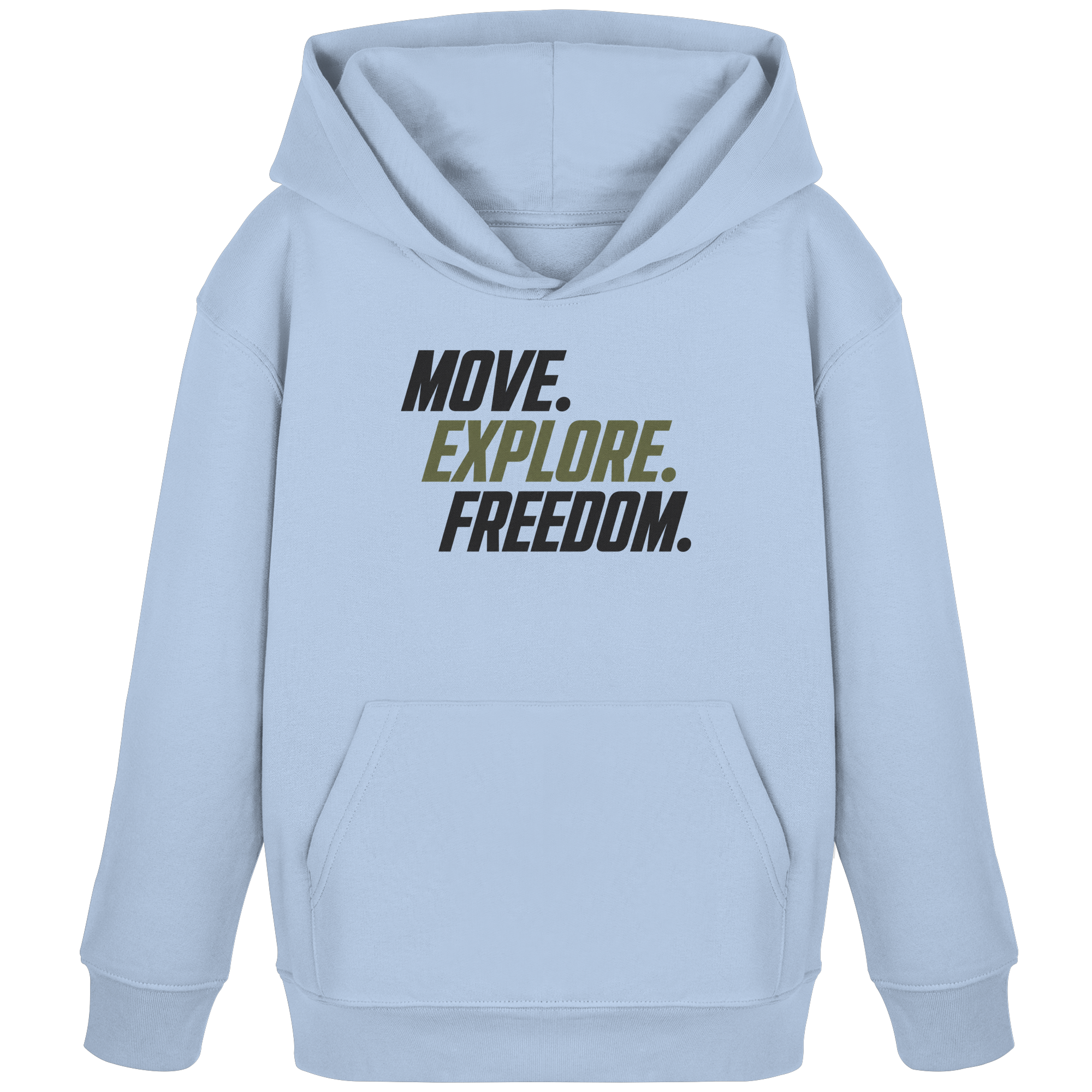 Kids Hoodie - Move.Explore.Freedom