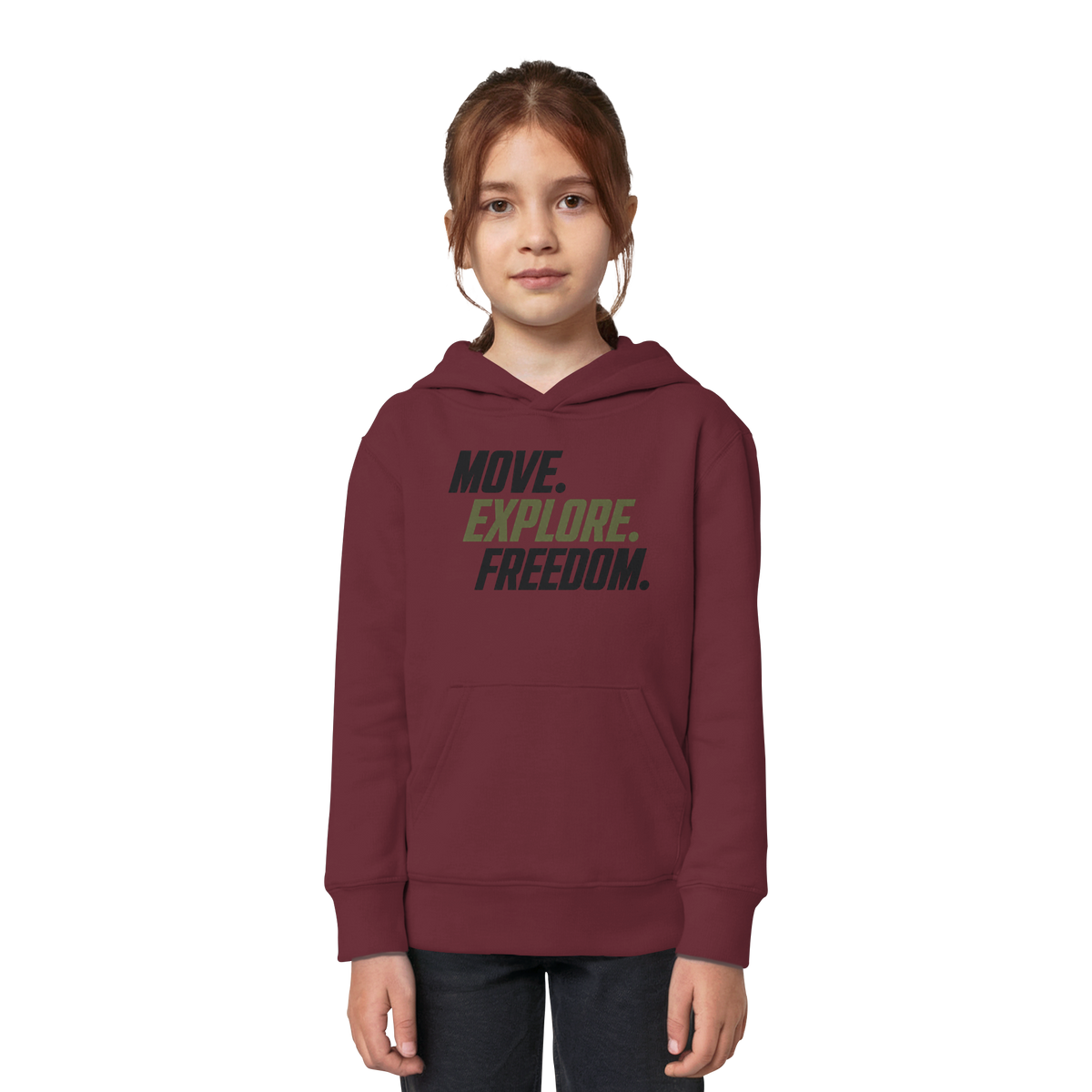 Kids Hoodie - Move.Explore.Freedom