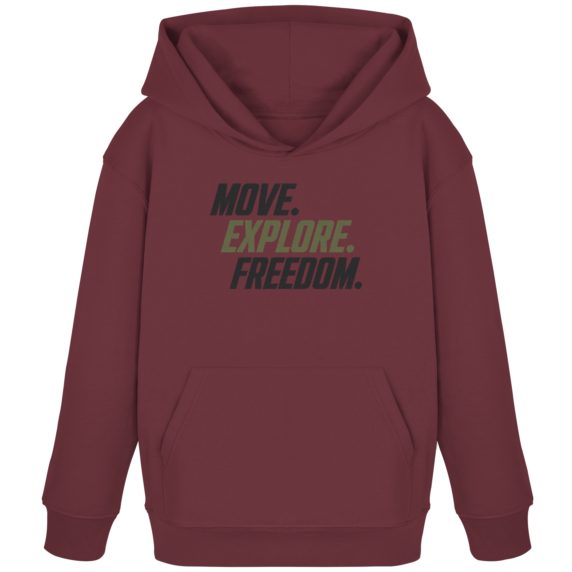 Kids Hoodie - Move.Explore.Freedom