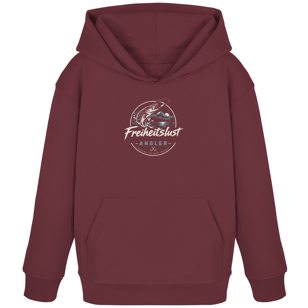 Freiheitslust Fishing - Kids Organic Hoodie