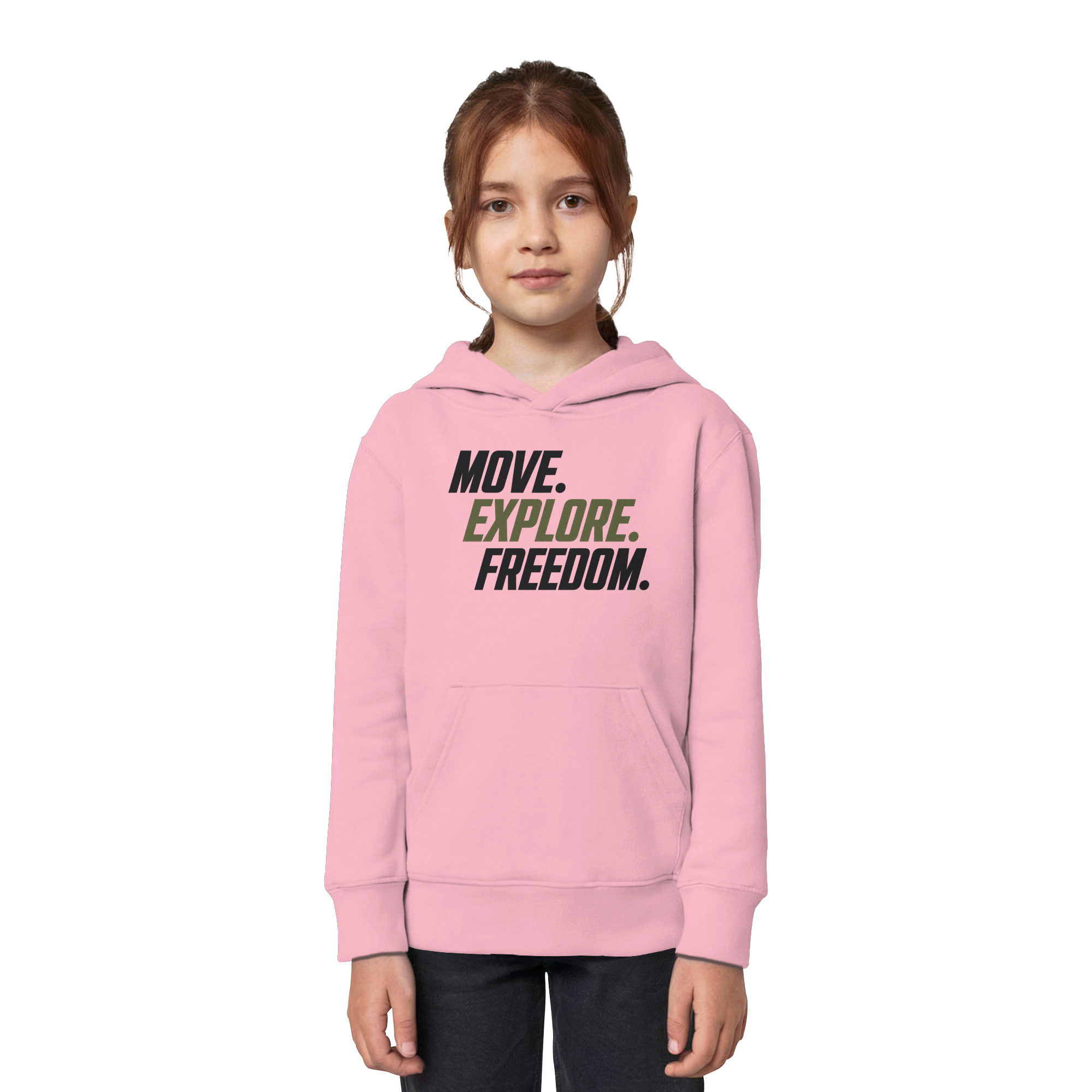 Kids Hoodie - Move.Explore.Freedom
