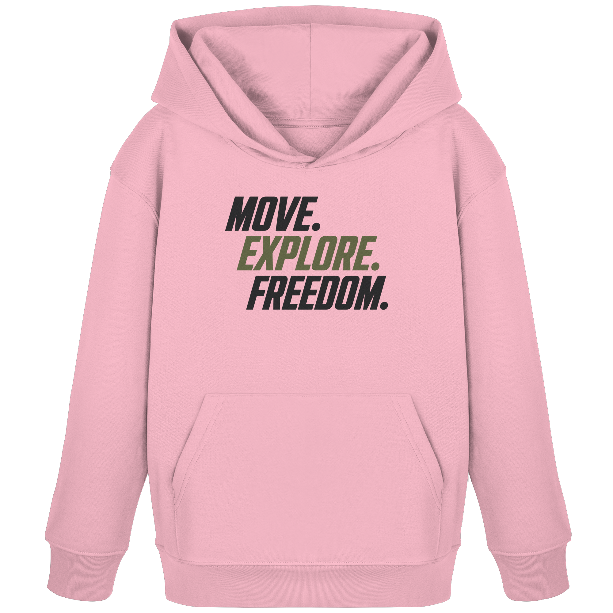 Kids Hoodie - Move.Explore.Freedom