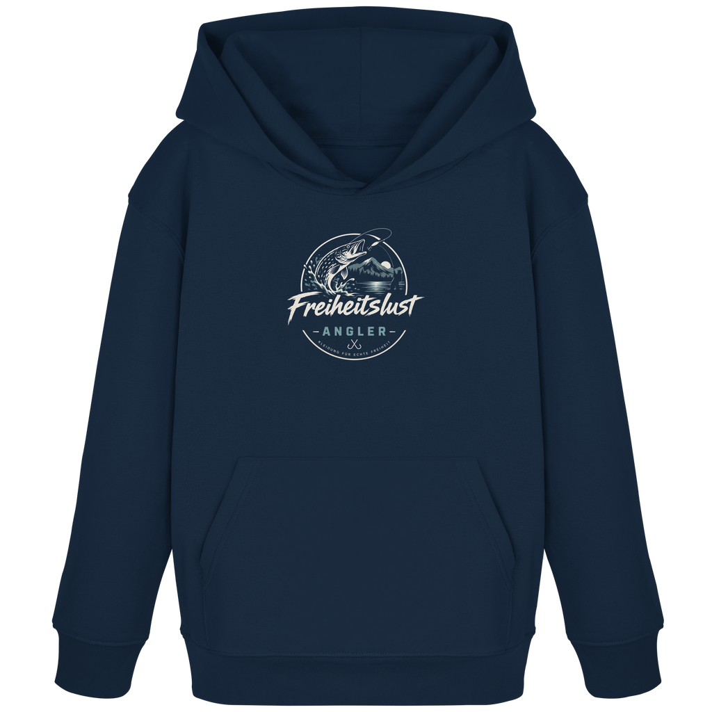 Freiheitslust Fishing - Kids Organic Hoodie