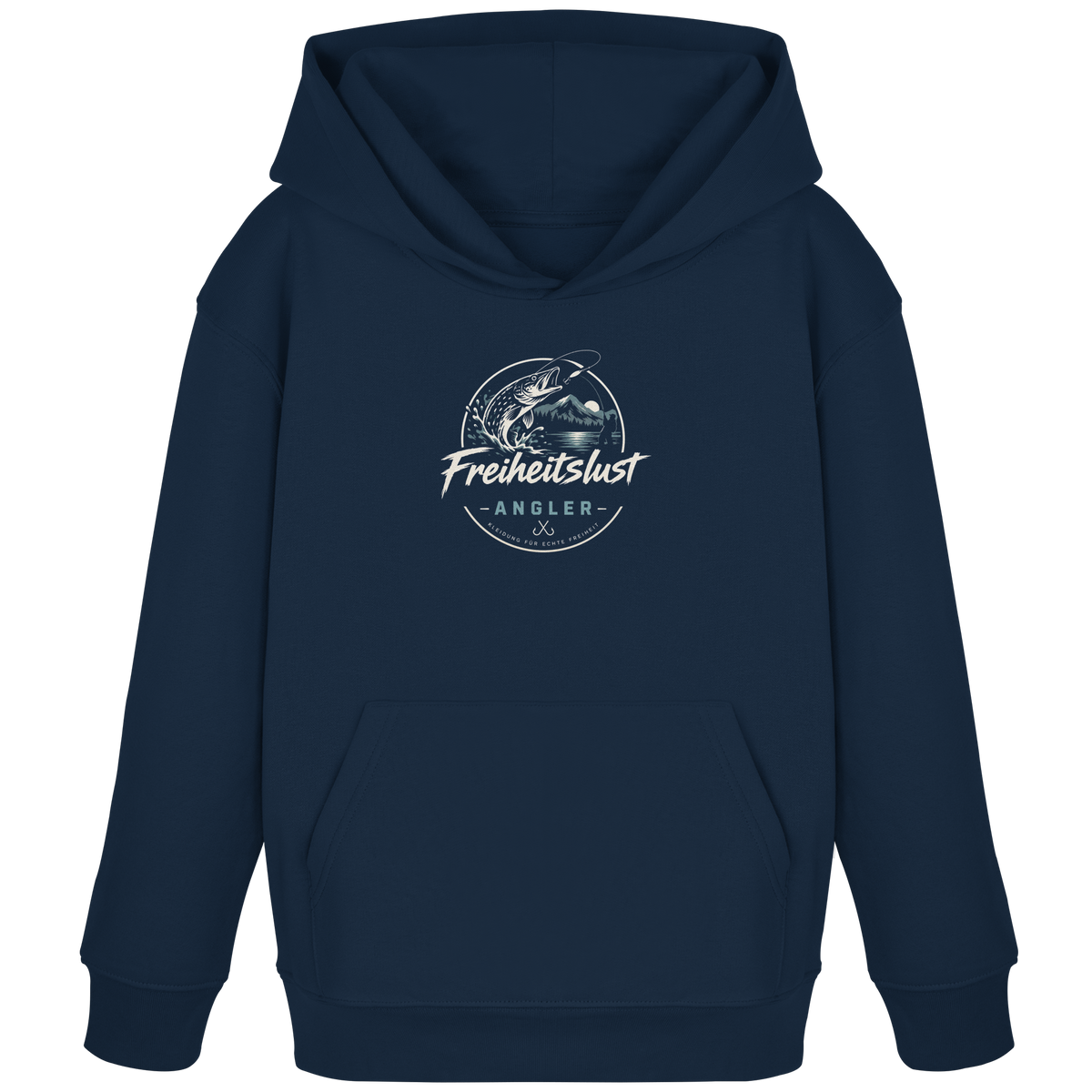 Freiheitslust Fishing - Kids Organic Hoodie