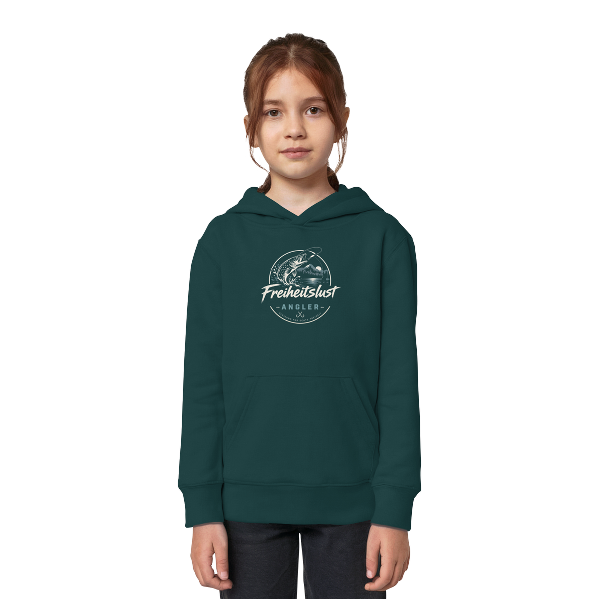 Freiheitslust Fishing - Kids Organic Hoodie