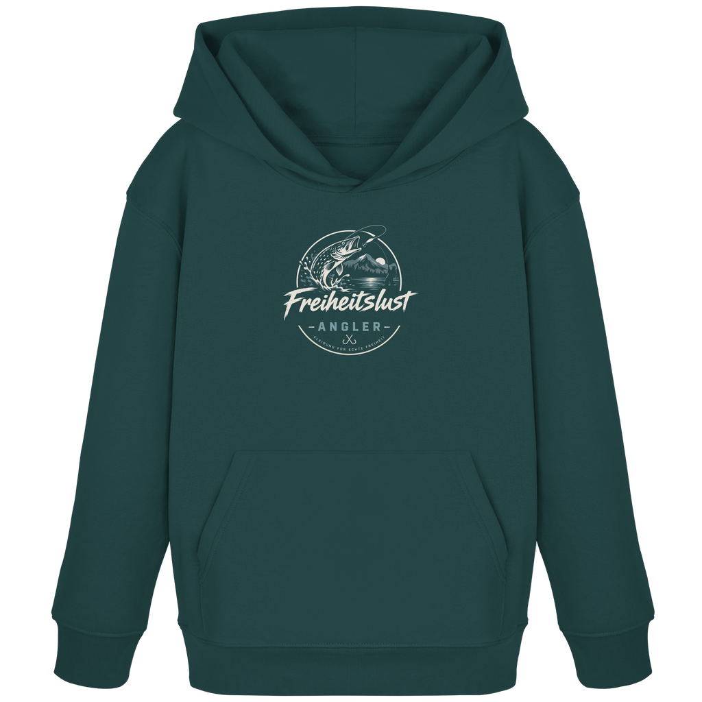 Freiheitslust Fishing - Kids Organic Hoodie
