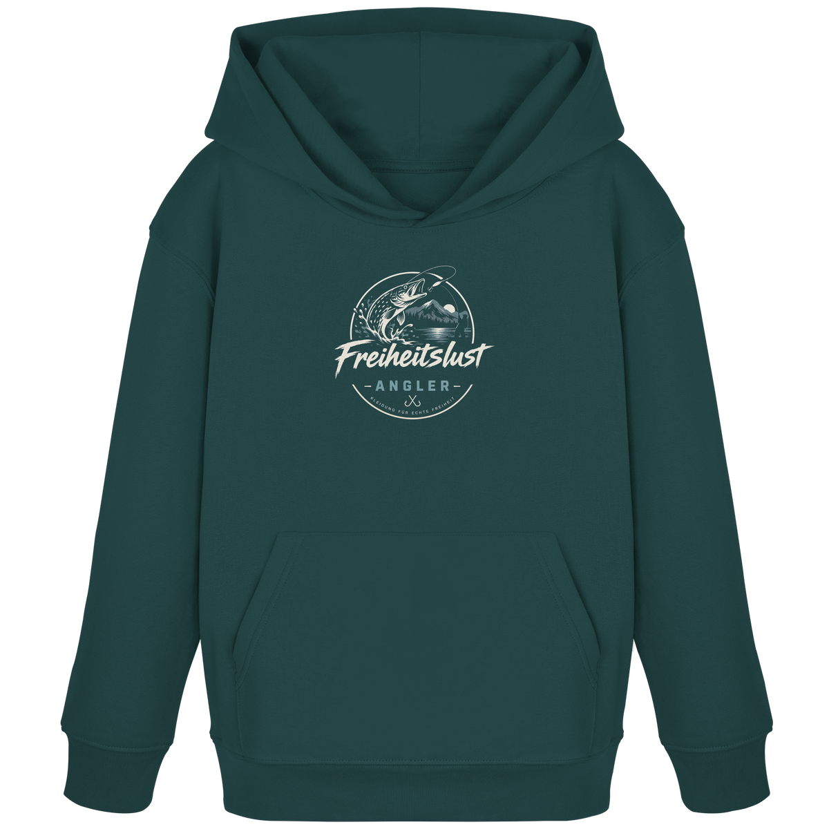 Freiheitslust Fishing - Kids Organic Hoodie