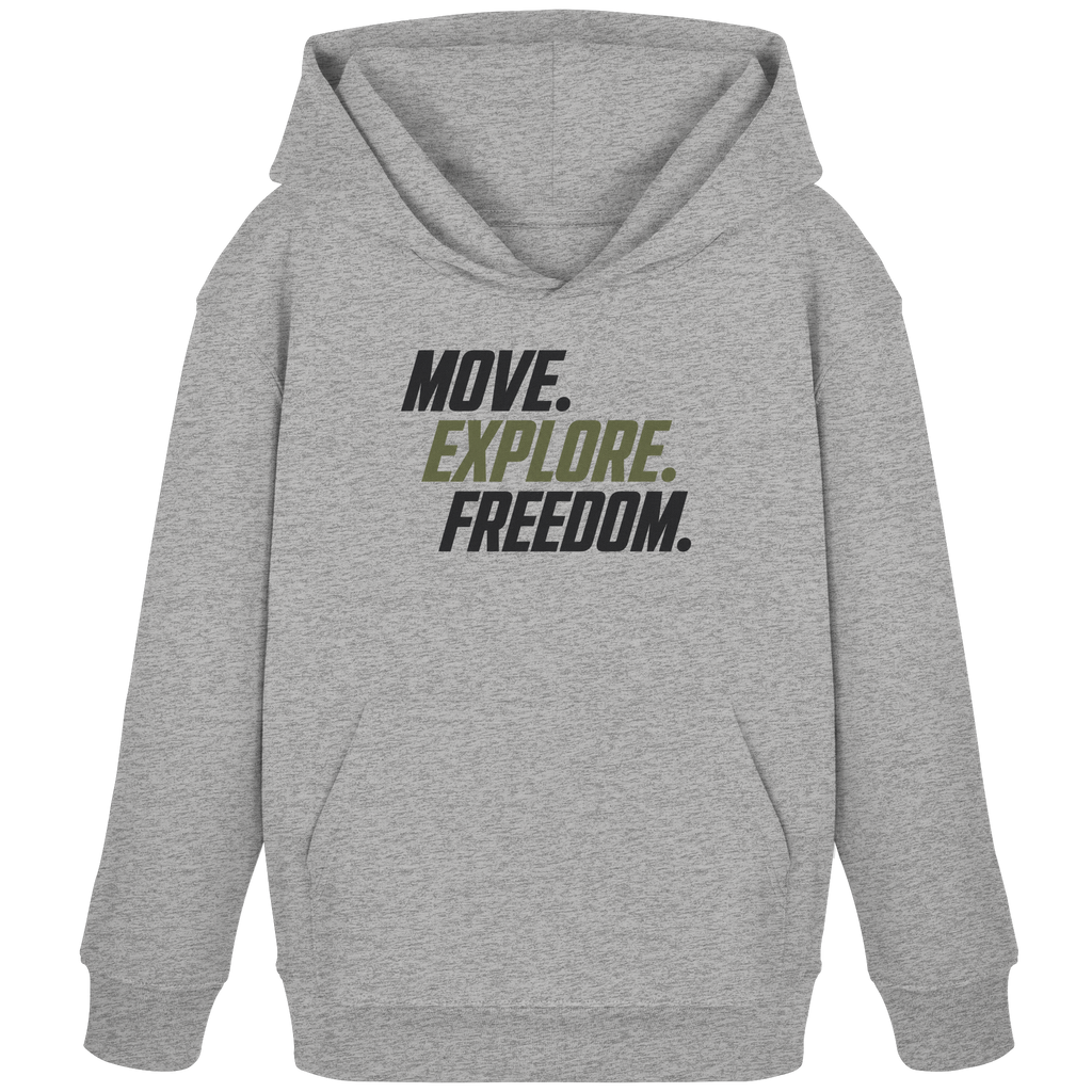 Kids Hoodie - Move.Explore.Freedom